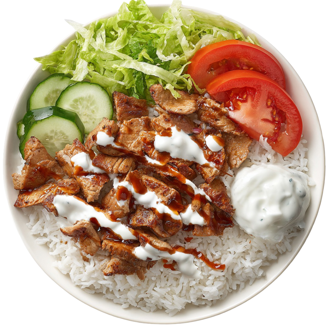 Kebab riisillä